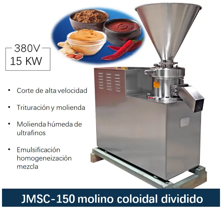 molino coloidal dividido